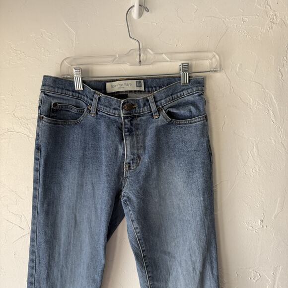 GAP Jeans Womens 6 Blue Low Rise Flare Stretch Denim Classic Y2K 2000s Pants - Picture 2 of 10